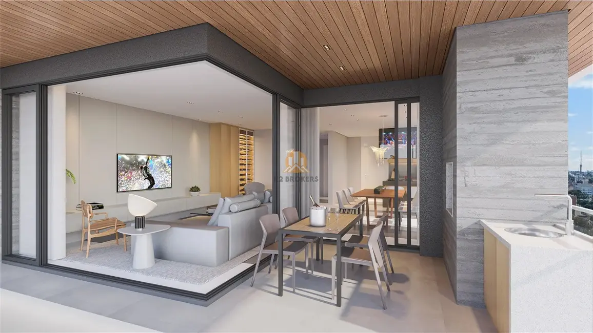 Apartamento com 3 quartos à venda, 246m2 em Centro, Curitiba - PR - imagem 6 Foto 6 de Apartamento com 3 quartos à venda, 246m2 em Centro, Curitiba - PR