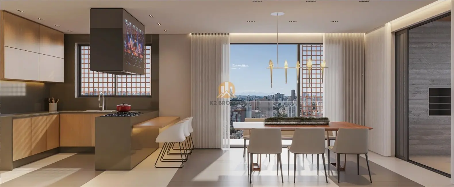 Apartamento com 3 quartos à venda, 246m2 em Centro, Curitiba - PR - imagem 7 Foto 7 de Apartamento com 3 quartos à venda, 246m2 em Centro, Curitiba - PR