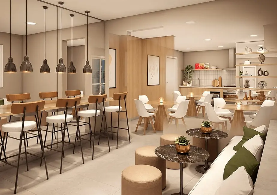 Foto 3 de Apartamento com 2 quartos à venda, 56m2 em Campestre, Santo Andre - SP