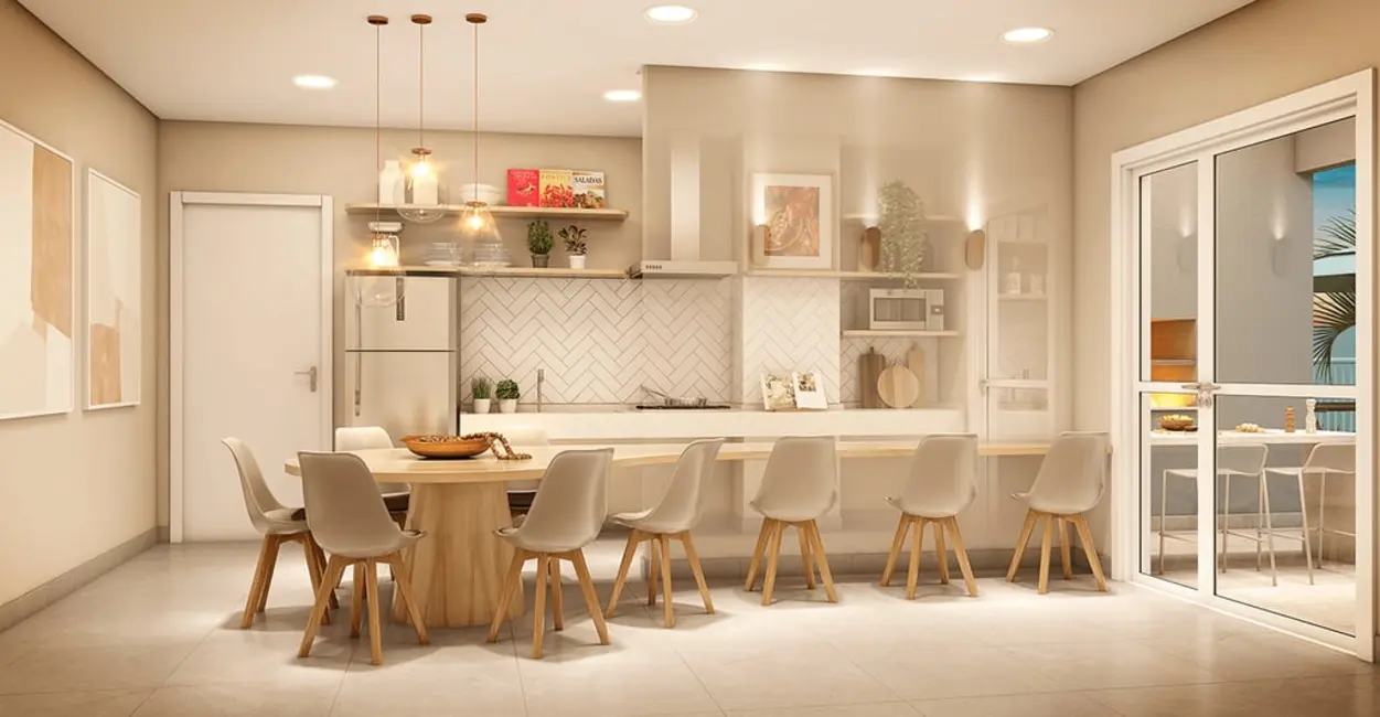 Foto 4 de Apartamento com 2 quartos à venda, 44m2 em Campestre, Santo Andre - SP