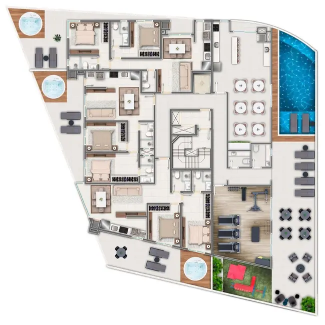 Foto 9 de Apartamento com 2 quartos à venda, 97m2 em Porto Belo - SC