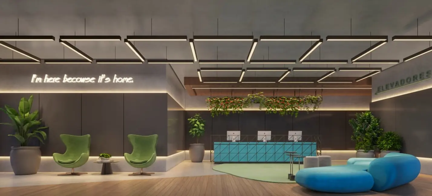 Foto 3 de Apartamento com 1 quarto à venda, 17m2 em Portão, Curitiba - PR