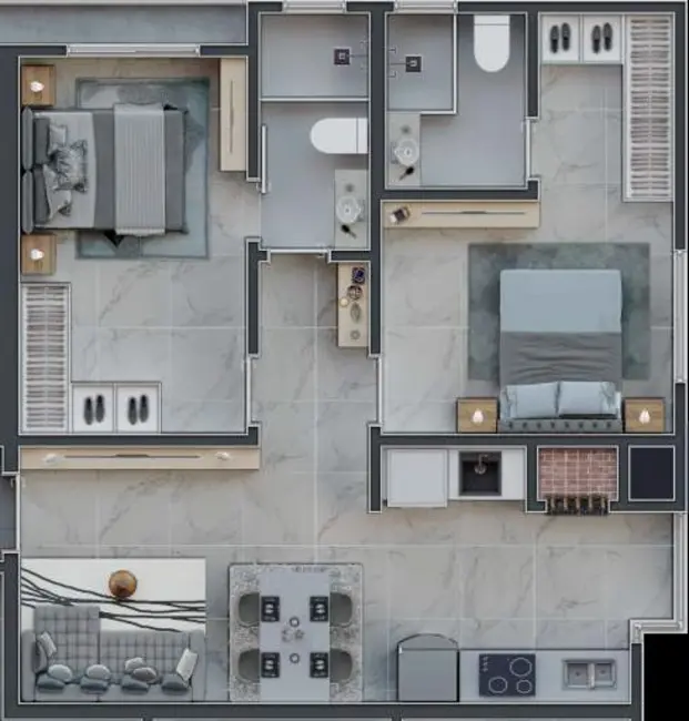 Foto 8 de Apartamento com 2 quartos à venda, 64m2 em Itapema - SC