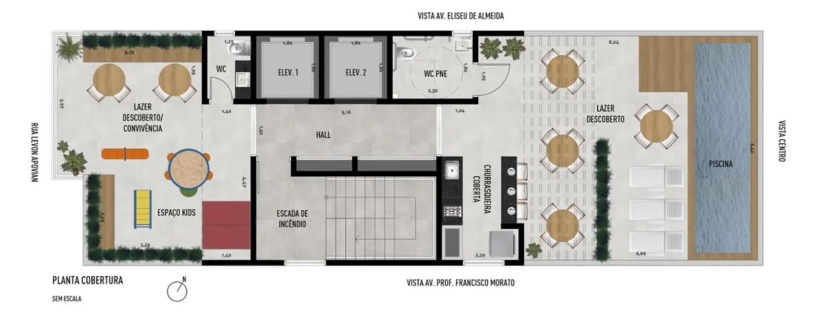 Foto 7 de Apartamento com 2 quartos à venda, 38m2 em Jardim Trussardi, São Paulo - SP