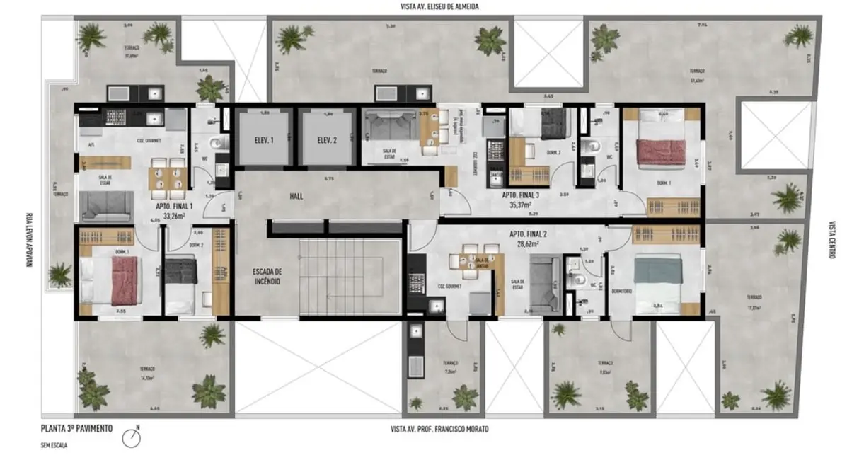 Apartamento com 1 quarto à venda, 31m2 em Jardim Trussardi, São Paulo - SP - imagem 6 Foto 6 de Apartamento com 1 quarto à venda, 31m2 em Jardim Trussardi, São Paulo - SP
