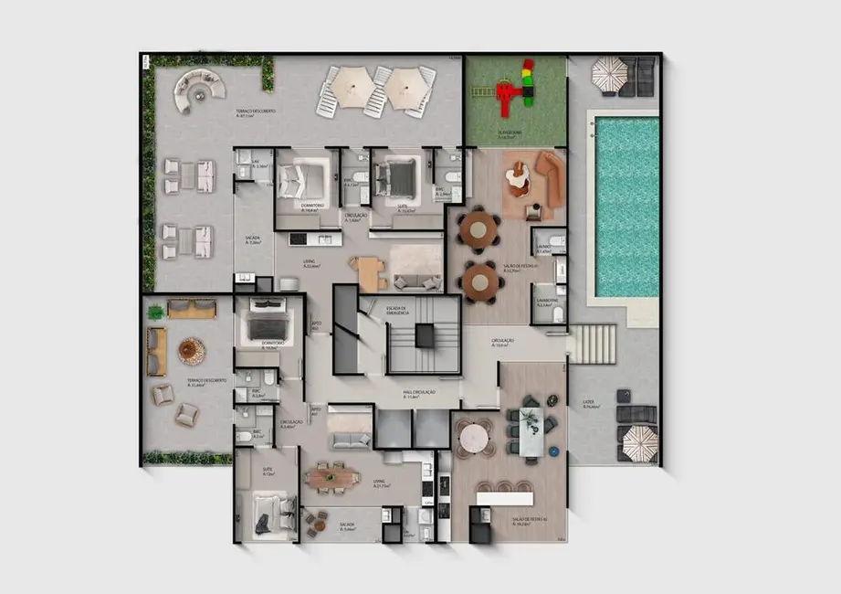 Foto 5 de Apartamento com 3 quartos à venda, 100m2 em Porto Belo - SC