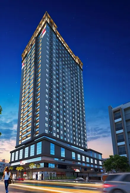 Foto 1 de Apartamento com 2 quartos à venda, 66m2 em Meia Praia, Itapema - SC