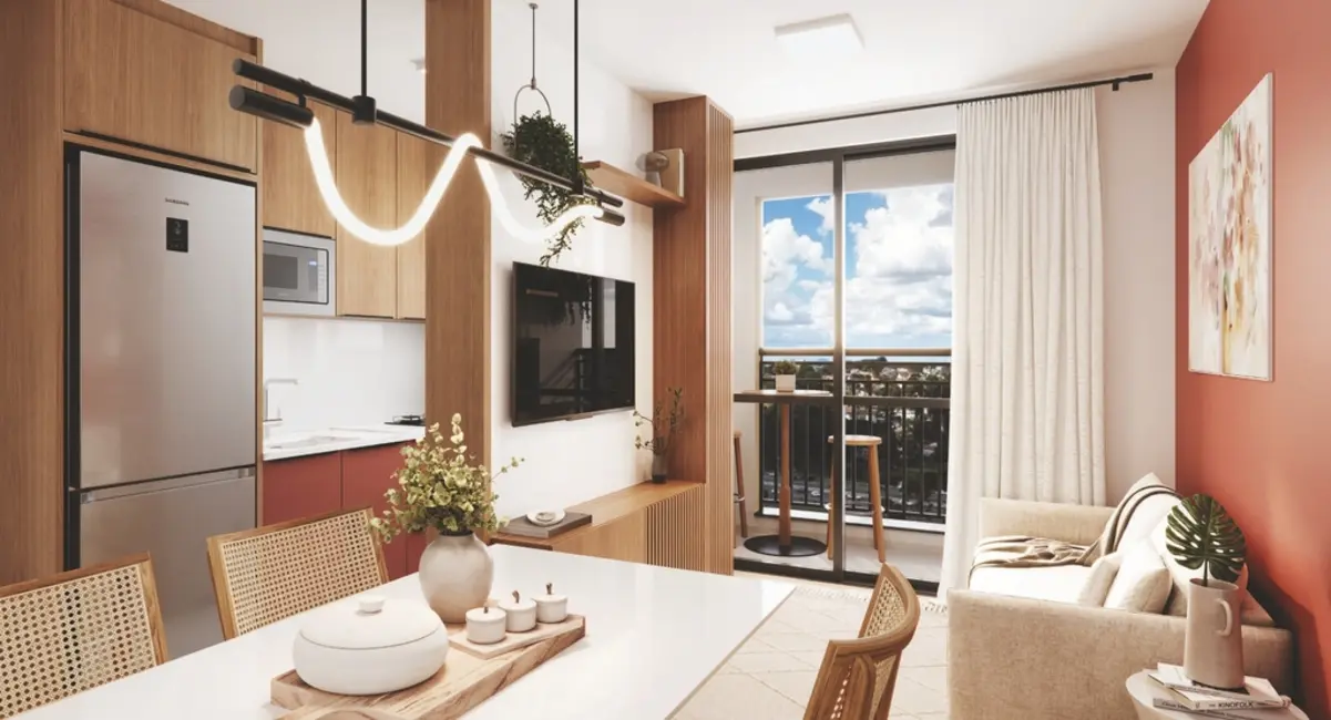 Foto 3 de Apartamento com 2 quartos à venda, 47m2 em Prado Velho, Curitiba - PR