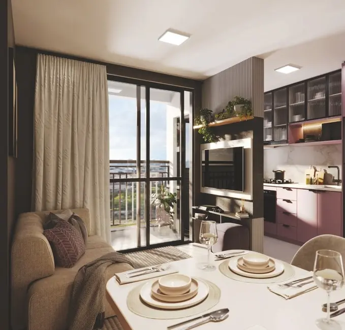 Foto 4 de Apartamento com 3 quartos à venda, 56m2 em Prado Velho, Curitiba - PR