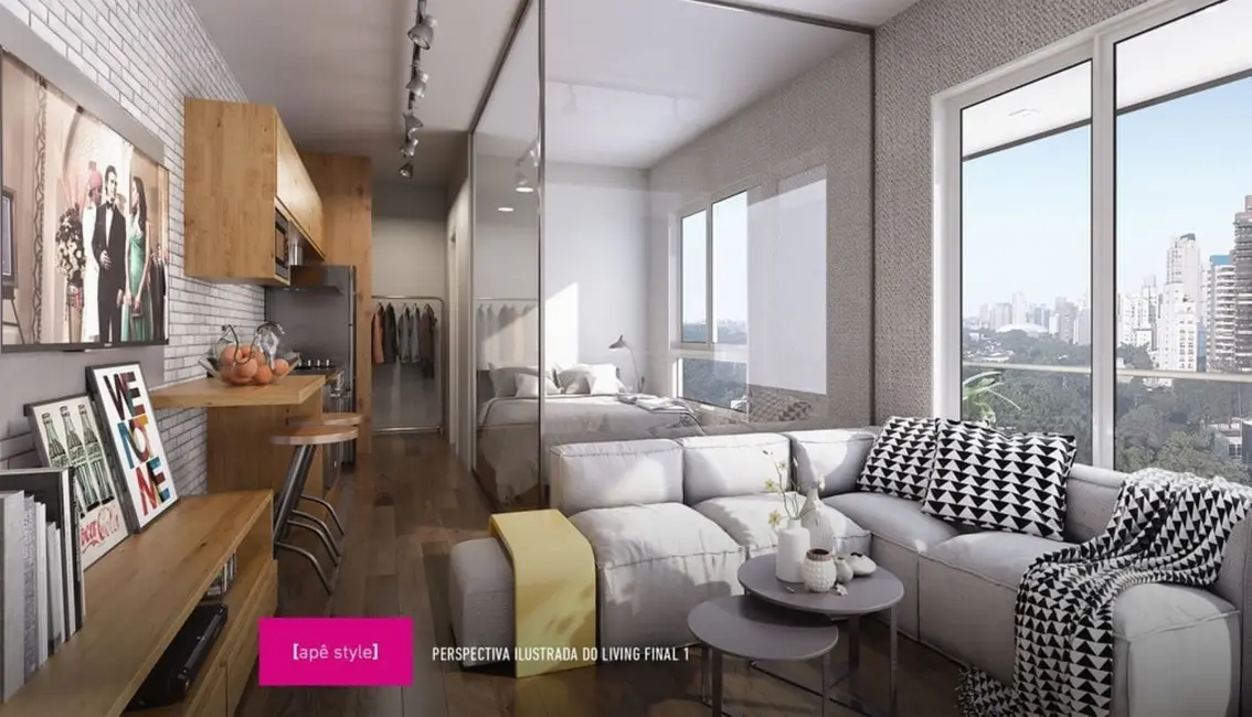 Apartamento com 1 quarto à venda, 35m2 em Moema, São Paulo - SP - imagem 7 Foto 7 de Apartamento com 1 quarto à venda, 35m2 em Moema, São Paulo - SP