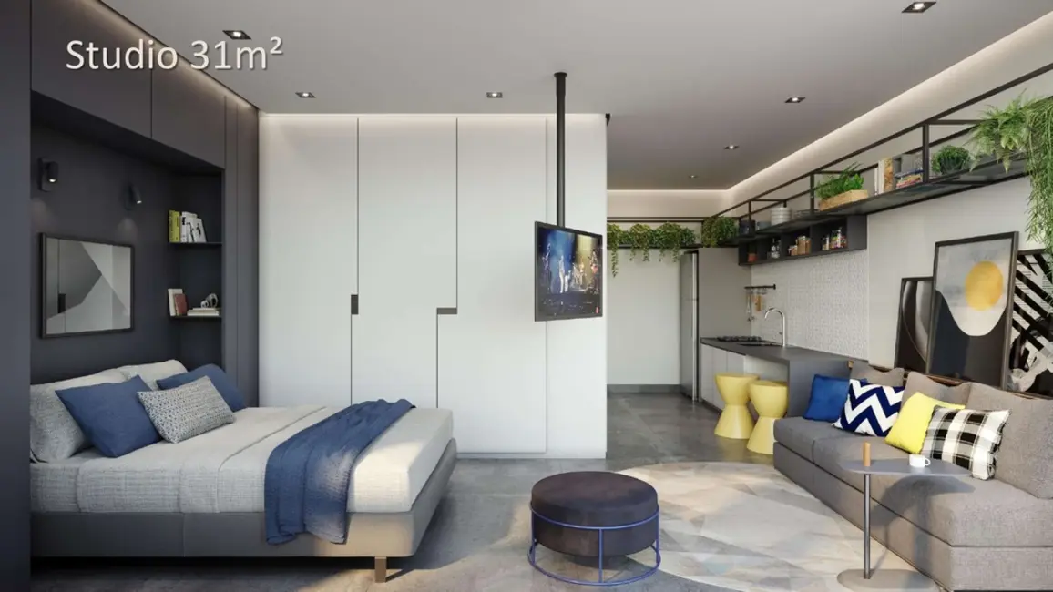 Foto 4 de Apartamento com 1 quarto à venda, 24m2 em Vila Madalena, São Paulo - SP