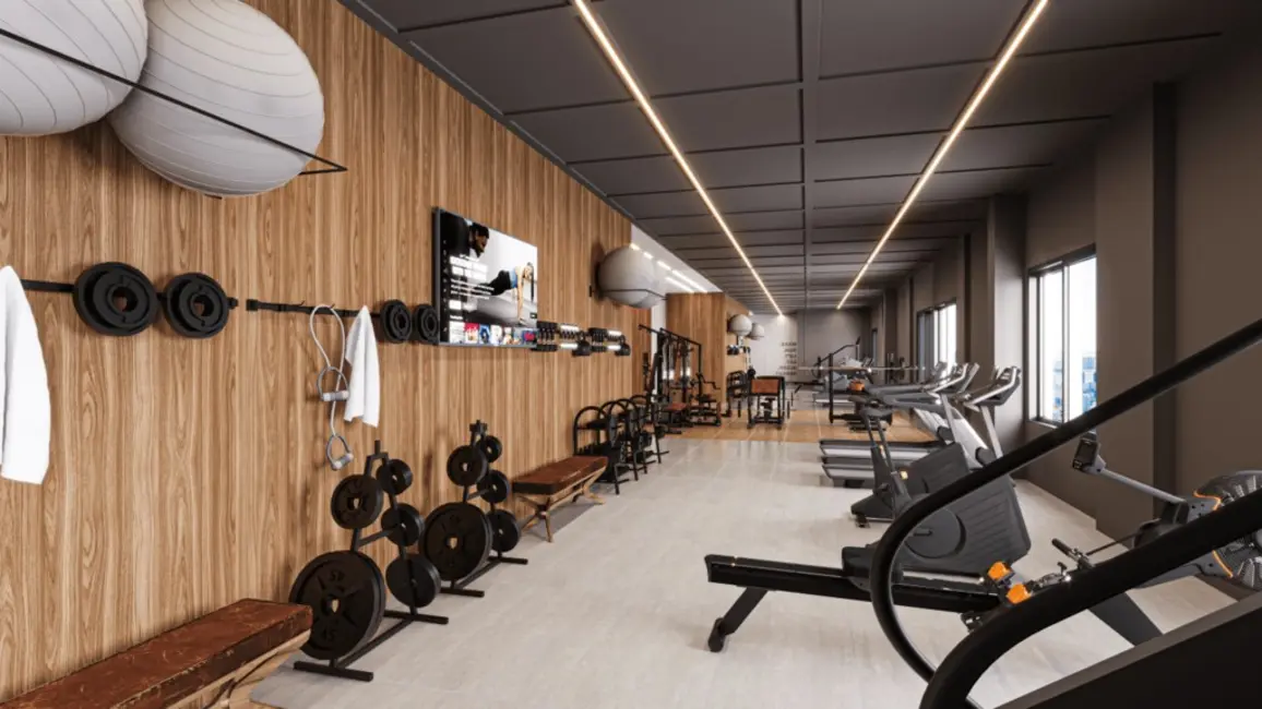 Foto 3 de Apartamento com 2 quartos à venda, 93m2 em Portão, Curitiba - PR