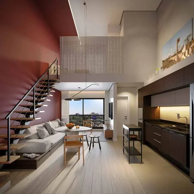 Foto 5 de Apartamento com 1 quarto à venda, 30m2 em Campo Comprido, Curitiba - PR