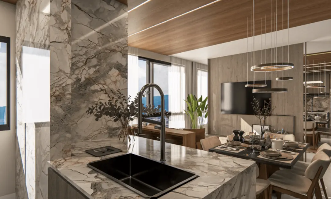 Apartamento com 3 quartos à venda, 70m2 em Itapema - SC - imagem 5 Foto 5 de Apartamento com 3 quartos à venda, 70m2 em Itapema - SC