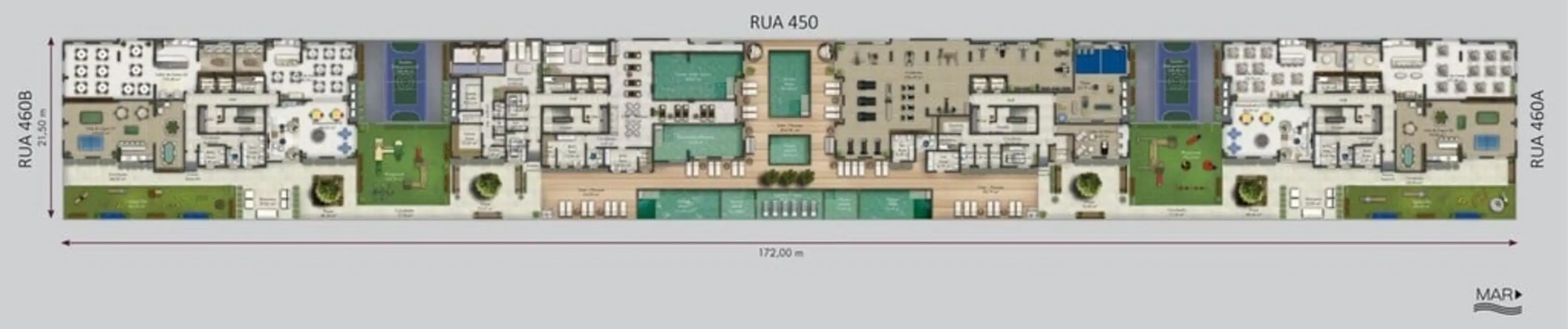 Foto 3 de Apartamento com 3 quartos à venda, 70m2 em Itapema - SC