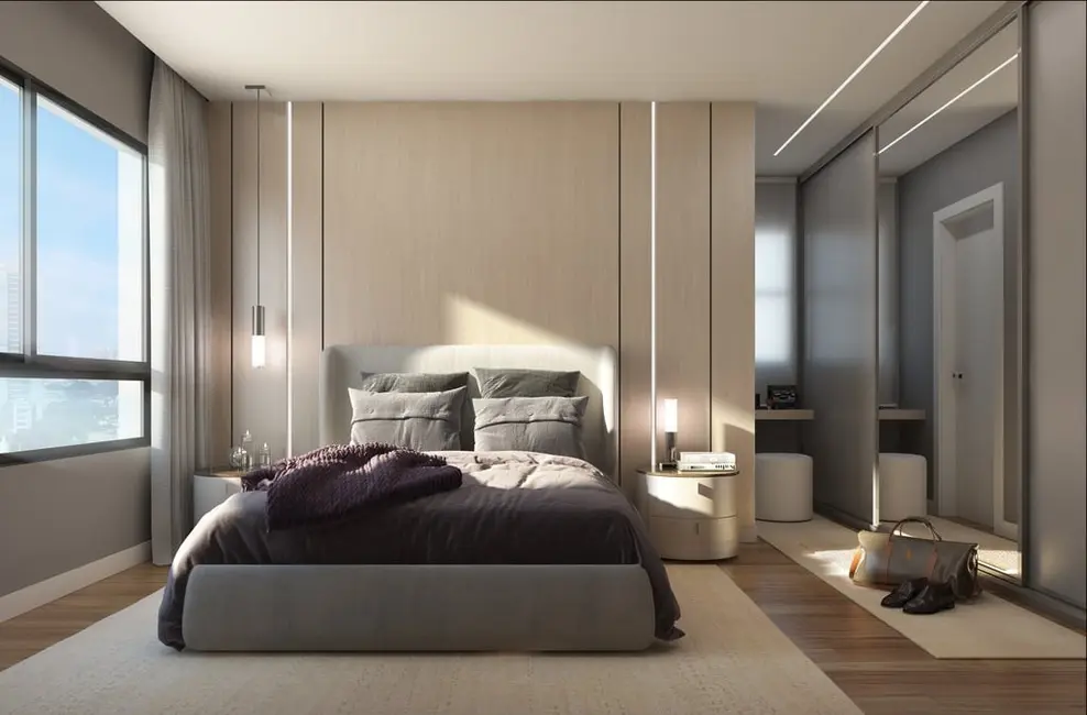 Foto 7 de Apartamento com 3 quartos à venda, 155m2 em Cabral, Curitiba - PR