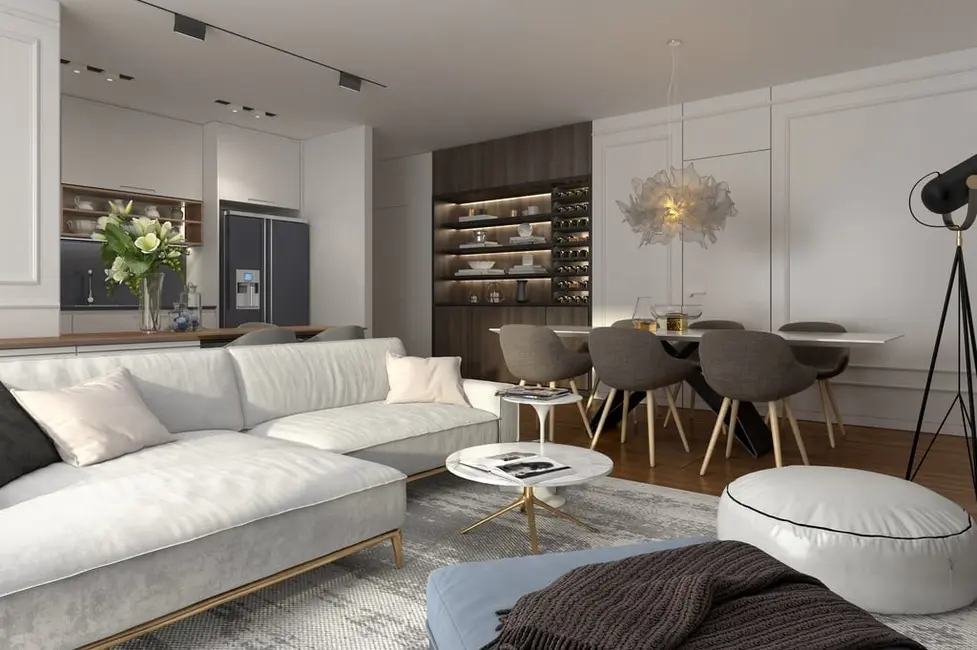 Foto 4 de Apartamento com 3 quartos à venda, 155m2 em Cabral, Curitiba - PR