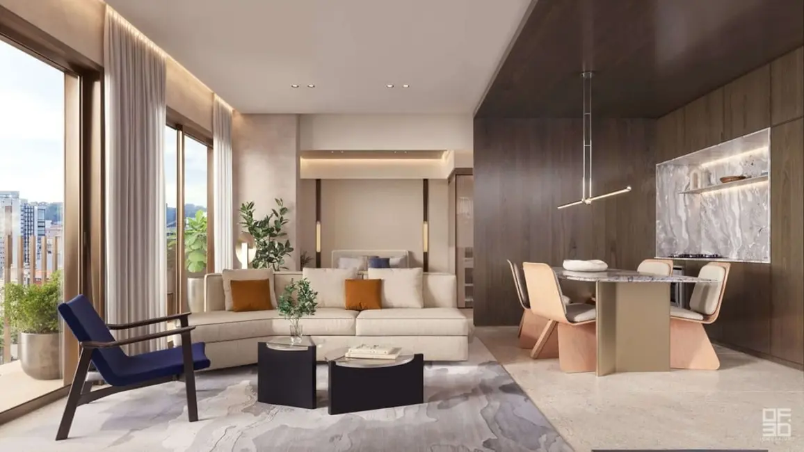 Foto 6 de Apartamento com 2 quartos à venda, 93m2 em Batel, Curitiba - PR