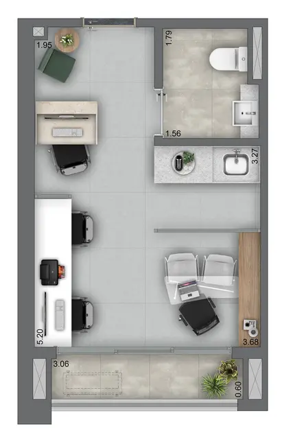 Foto 6 de Sala Comercial à venda, 34m2 em Vila Mariana, São Paulo - SP