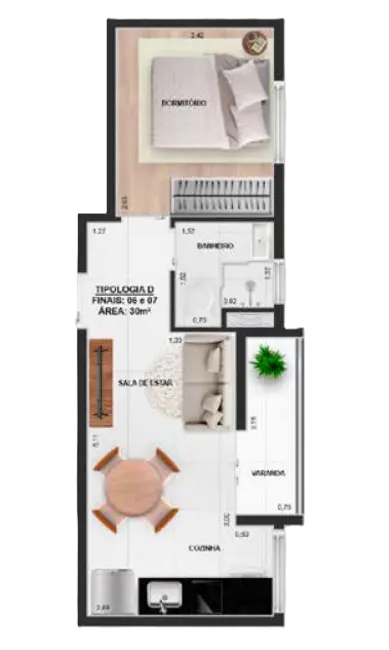 Apartamento com 1 quarto à venda, 66m2 em Vila Matilde, São Paulo - SP - imagem 8 Foto 8 de Apartamento com 1 quarto à venda, 66m2 em Vila Matilde, São Paulo - SP