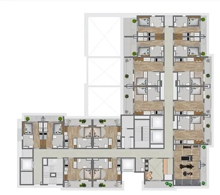 Foto 7 de Apartamento com 1 quarto à venda, 28m2 em Campo Belo, São Paulo - SP