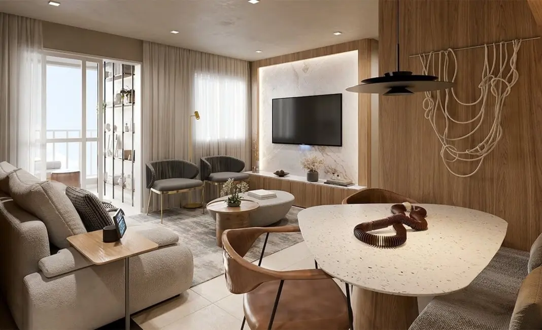 Foto 3 de Apartamento com 3 quartos à venda, 70m2 em Vila Carrão, São Paulo - SP