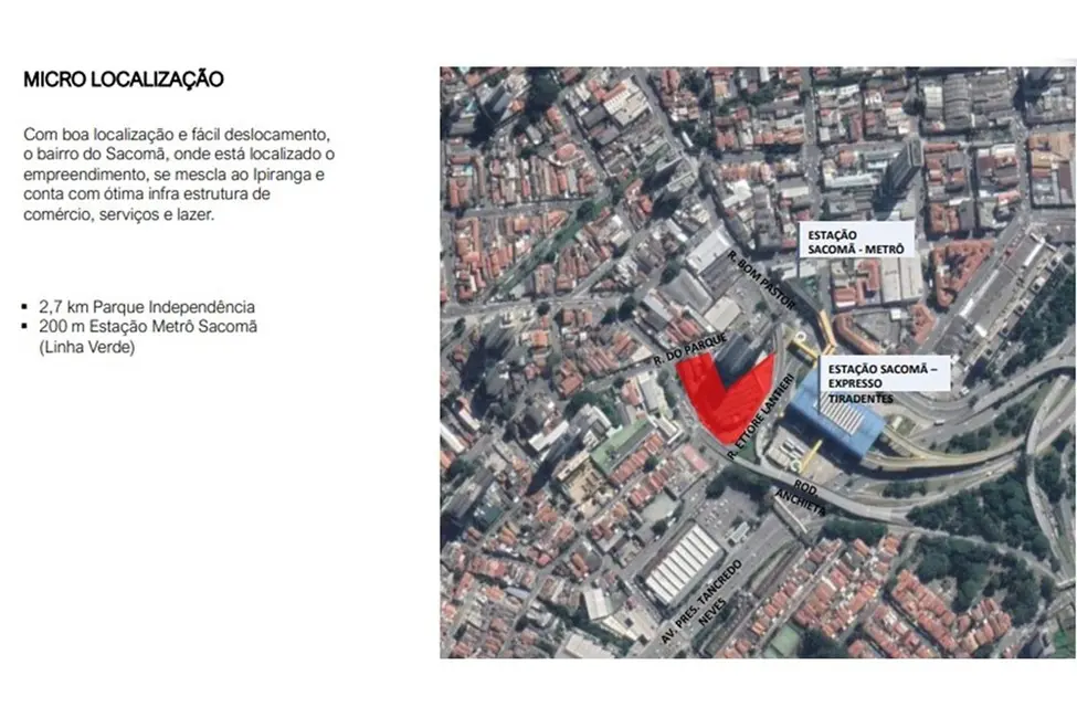 Foto 3 de Apartamento com 1 quarto à venda, 36m2 em Sacomã, São Paulo - SP