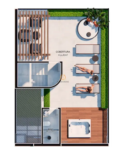 Foto 5 de Casa de Condomínio com 3 quartos à venda, 120m2 em Pilarzinho, Curitiba - PR