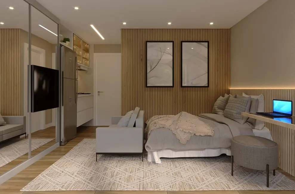 Apartamento com 1 quarto à venda, 17m2 em Jabaquara, São Paulo - SP - imagem 4 Foto 4 de Apartamento com 1 quarto à venda, 17m2 em Jabaquara, São Paulo - SP