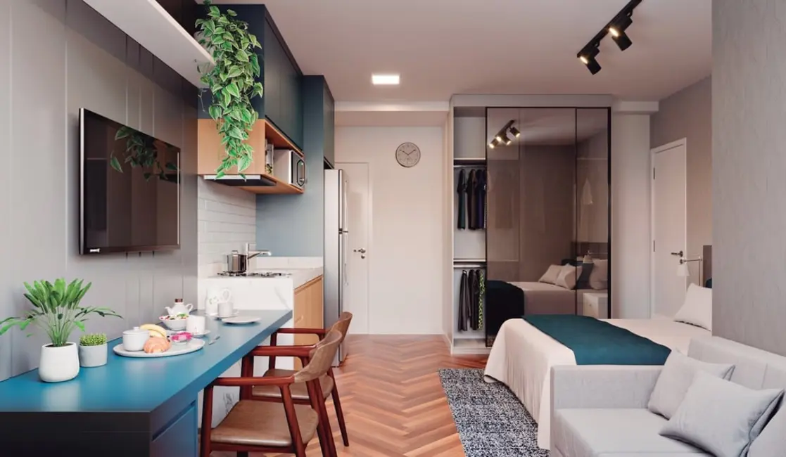 Foto 2 de Apartamento com 1 quarto à venda, 33m2 em Barra Funda, São Paulo - SP