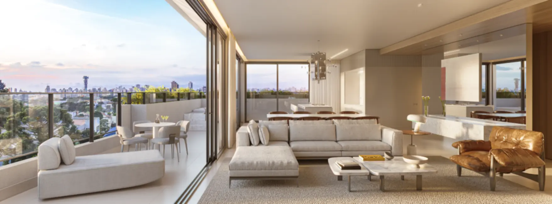 Foto 6 de Apartamento com 3 quartos à venda, 225m2 em Mercês, Curitiba - PR