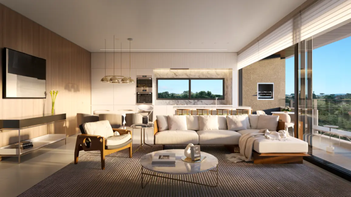 Foto 5 de Apartamento com 3 quartos à venda, 225m2 em Mercês, Curitiba - PR