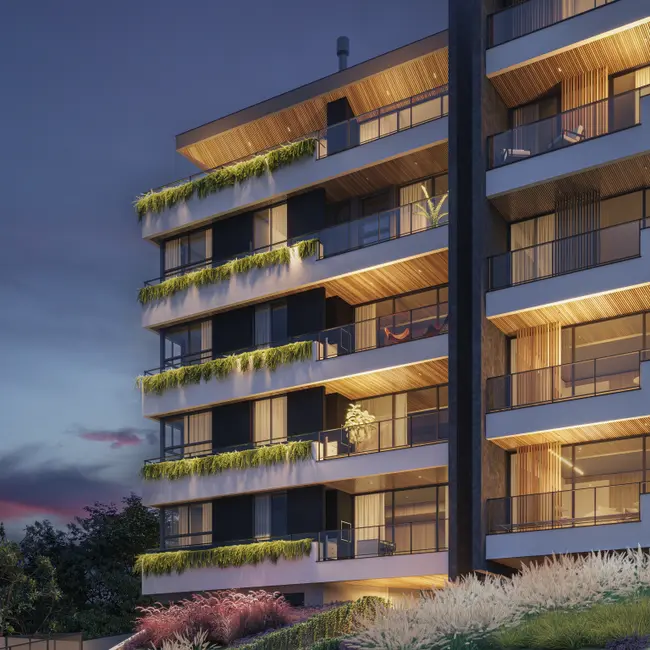 Foto 3 de Apartamento com 3 quartos à venda, 225m2 em Mercês, Curitiba - PR