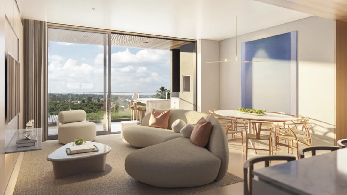 Foto 9 de Apartamento com 3 quartos à venda, 113m2 em Mercês, Curitiba - PR