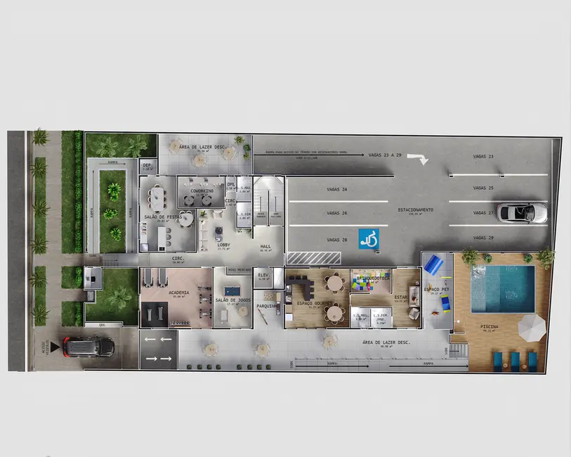 Foto 22 de Apartamento com 3 quartos à venda, 98m2 em Água Verde, Curitiba - PR