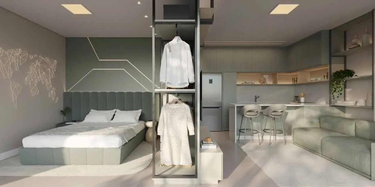 Foto 5 de Apartamento com 1 quarto à venda, 40m2 em Centro, Itajai - SC