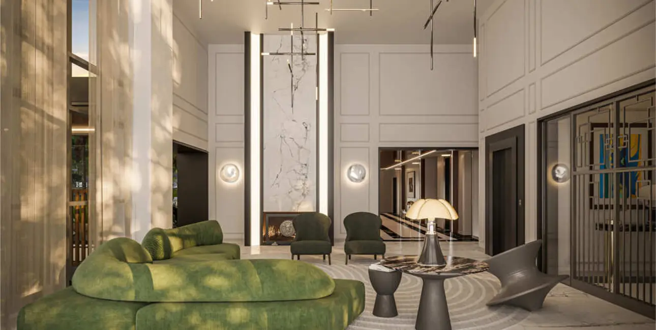 Foto 6 de Apartamento com 4 quartos à venda, 203m2 em Cabral, Curitiba - PR