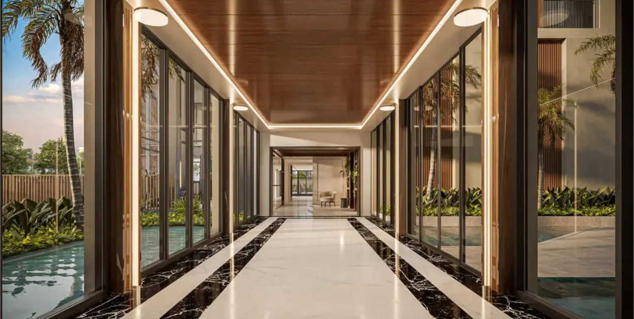 Foto 8 de Apartamento com 4 quartos à venda, 236m2 em Cabral, Curitiba - PR