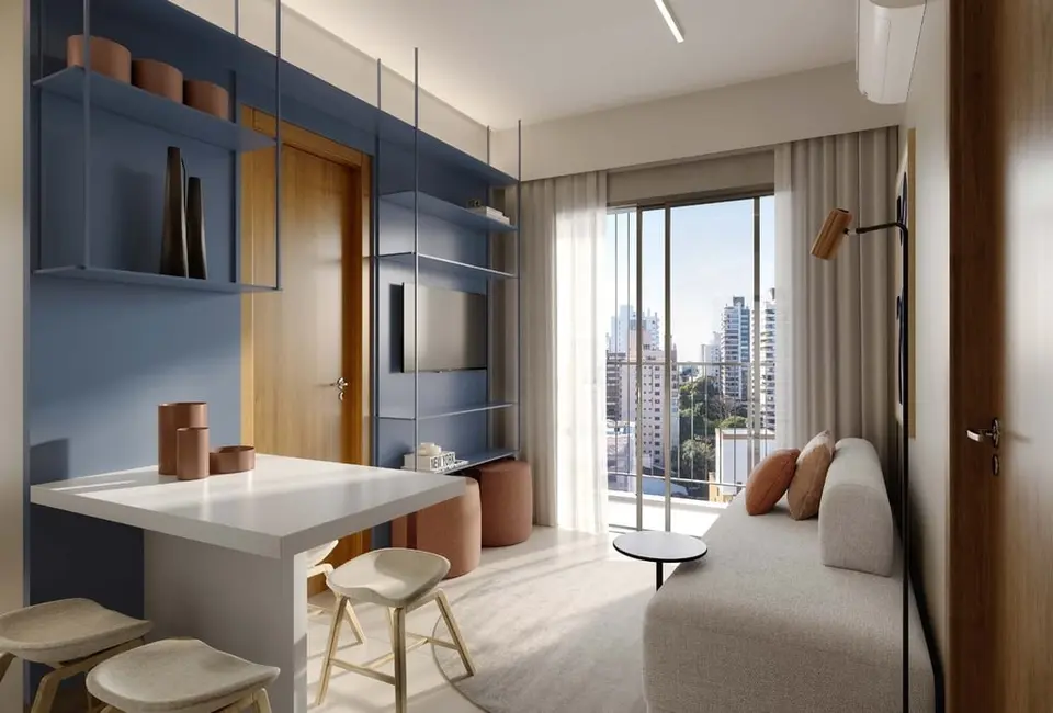 Foto 8 de Apartamento com 2 quartos à venda, 45m2 em Novo Mundo, Curitiba - PR