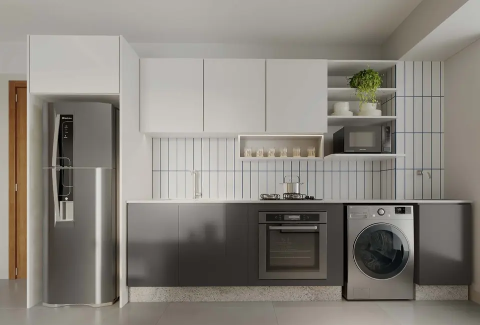 Foto 9 de Apartamento com 2 quartos à venda, 45m2 em Novo Mundo, Curitiba - PR