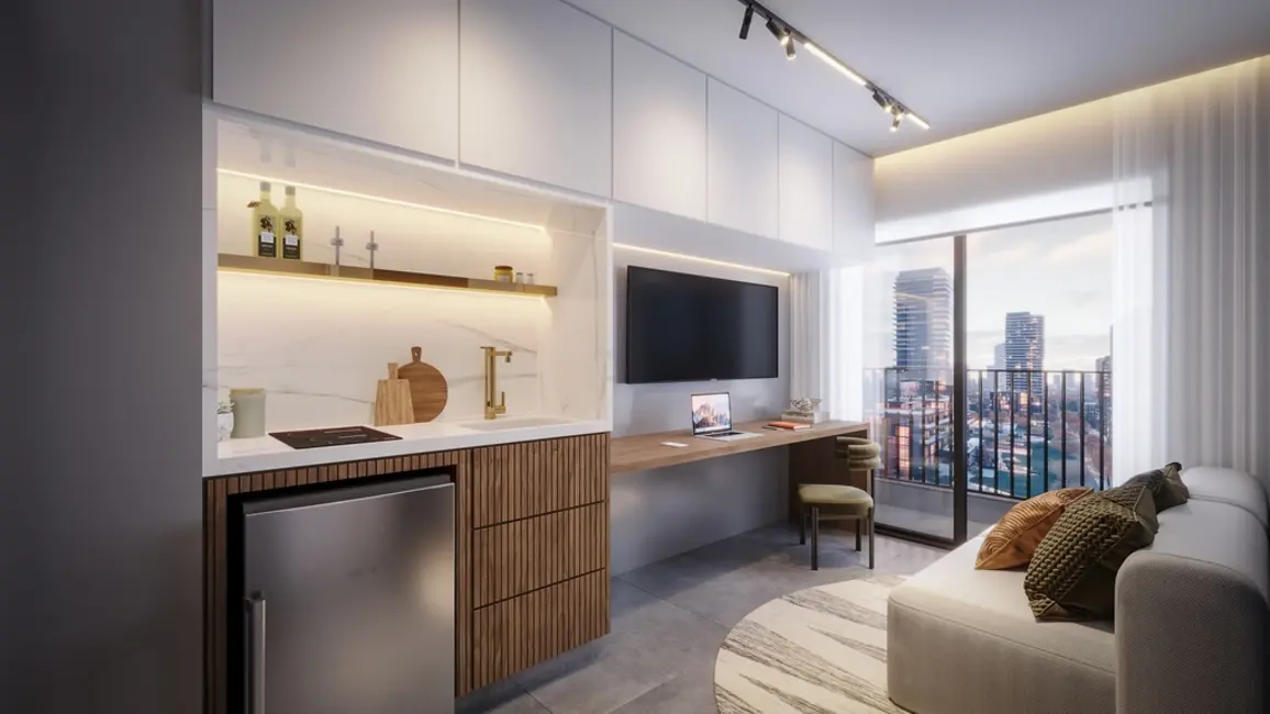 Foto 6 de Apartamento com 1 quarto à venda, 18m2 em Vila Ipojuca, São Paulo - SP