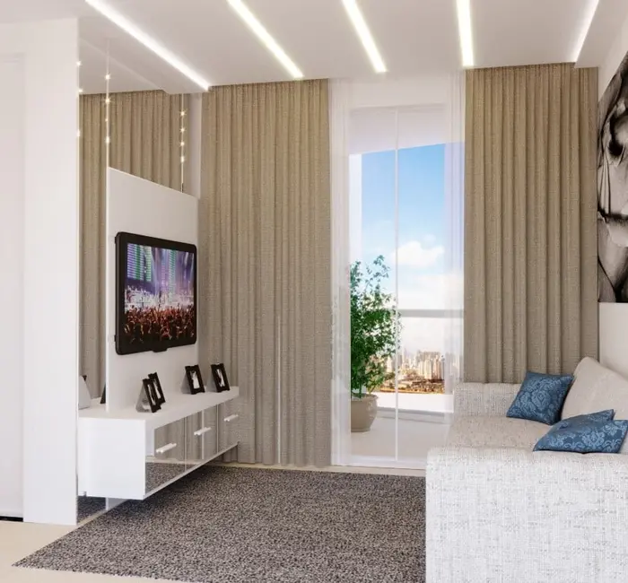 Foto 5 de Apartamento com 3 quartos à venda, 90m2 em Campo Comprido, Curitiba - PR