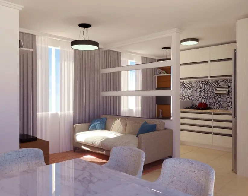 Foto 8 de Apartamento com 2 quartos à venda, 59m2 em Campo Comprido, Curitiba - PR