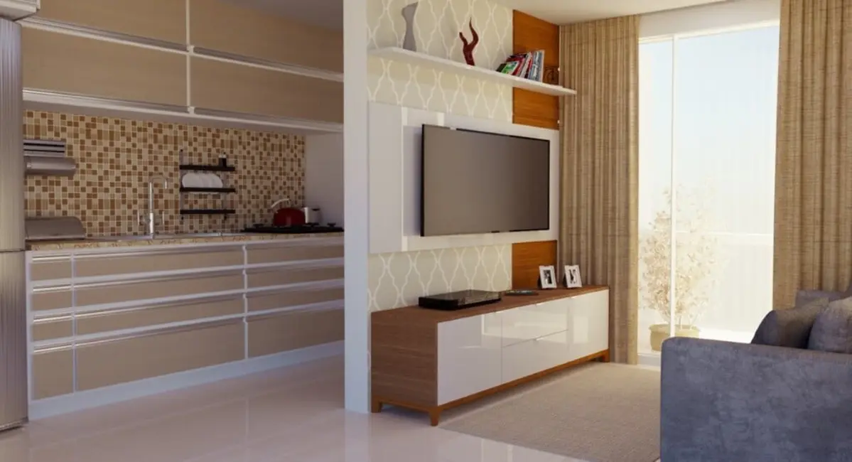 Foto 7 de Apartamento com 2 quartos à venda, 59m2 em Campo Comprido, Curitiba - PR