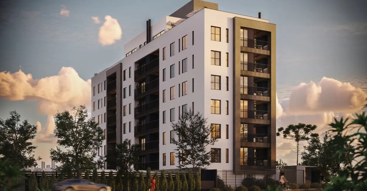 Foto 1 de Apartamento com 3 quartos à venda, 87m2 em Santa Quitéria, Curitiba - PR
