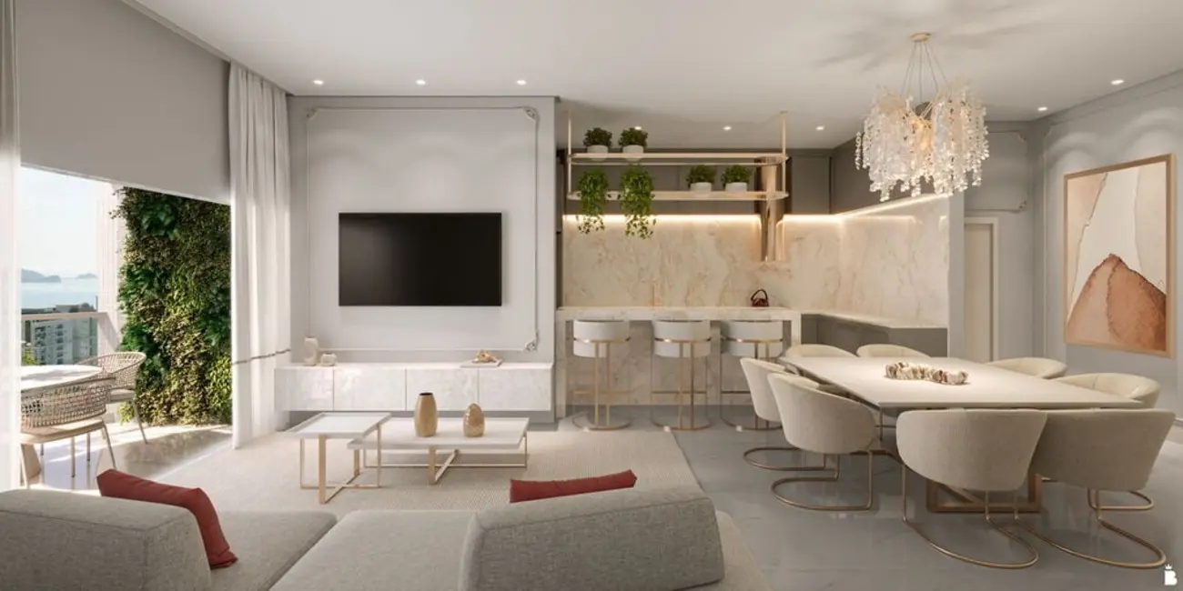 Apartamento com 3 quartos à venda, 143m2 em Meia Praia, Itapema - SC - imagem 6 Foto 6 de Apartamento com 3 quartos à venda, 143m2 em Meia Praia, Itapema - SC