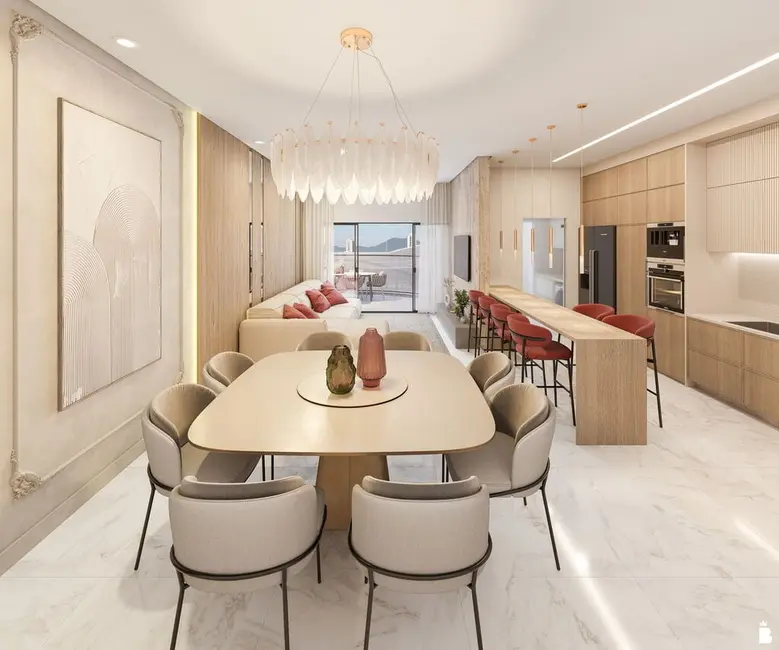 Foto 7 de Apartamento com 3 quartos à venda, 190m2 em Meia Praia, Itapema - SC