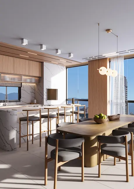 Foto 5 de Apartamento com 4 quartos à venda, 259m2 em Meia Praia, Itapema - SC