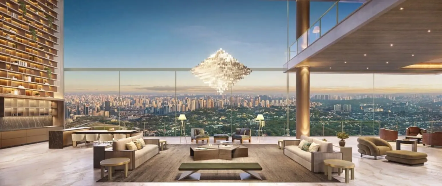 Apartamento com 4 quartos à venda, 515m2 em Jardim Guedala, São Paulo - SP - imagem 8 Foto 8 de Apartamento com 4 quartos à venda, 515m2 em Jardim Guedala, São Paulo - SP