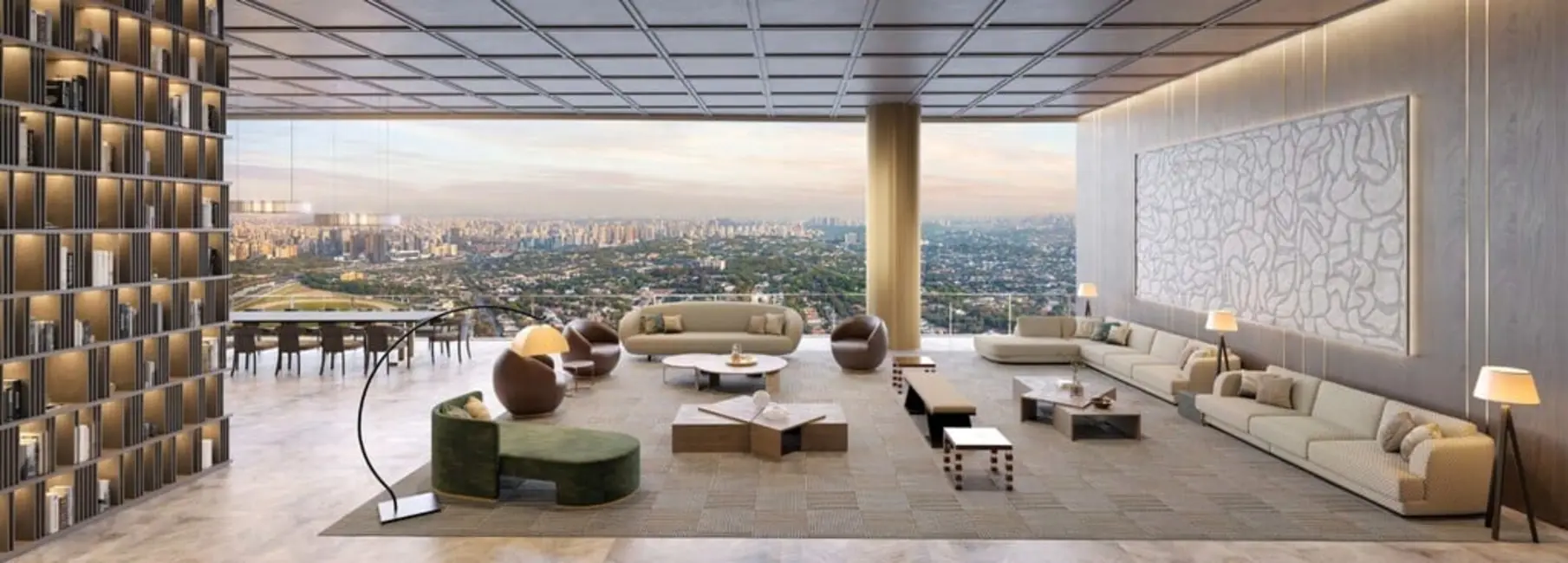 Apartamento com 4 quartos à venda, 515m2 em Jardim Guedala, São Paulo - SP - imagem 9 Foto 9 de Apartamento com 4 quartos à venda, 515m2 em Jardim Guedala, São Paulo - SP